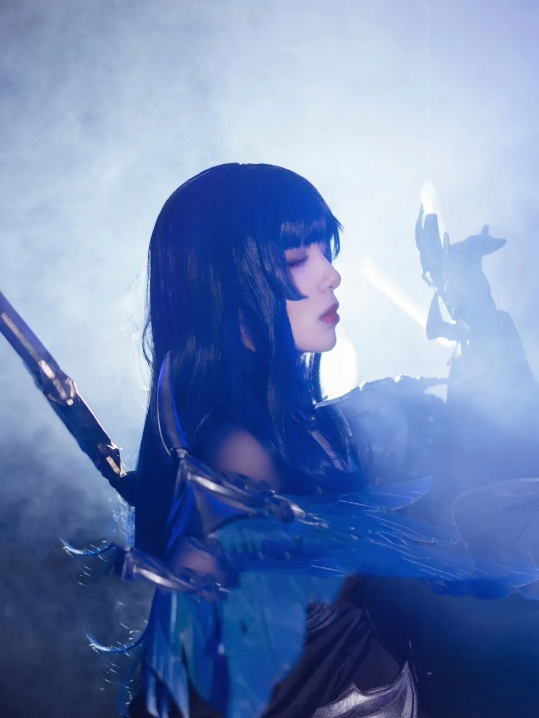 cos：FF14阿洛格里夫·盖娅cos正片@夜子