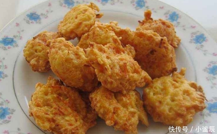 萝卜|60岁奶奶炸萝卜丸子:调面糊时,不加水只加它,丸子又香又脆