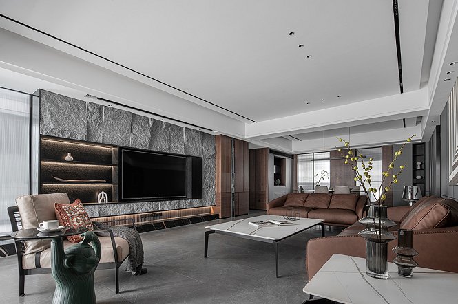 200㎡简约大平层,恬静自然,还原生活本味!|实景案例分享| 还原