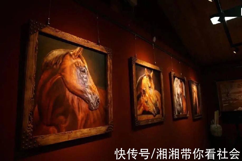 皮艺#蒙古族皮艺妙笔雕“画”