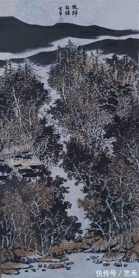 美术家协会$画家李建军——山遥水远遗墨间 行笔走墨书流年