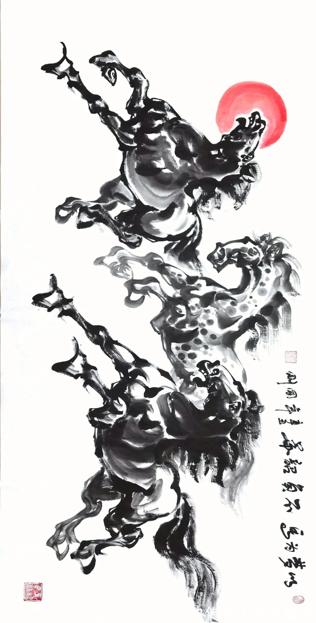 八骏雄风&【瑞虎迎春·福马贺岁】著名福马画家潘国刚老师优秀作品展