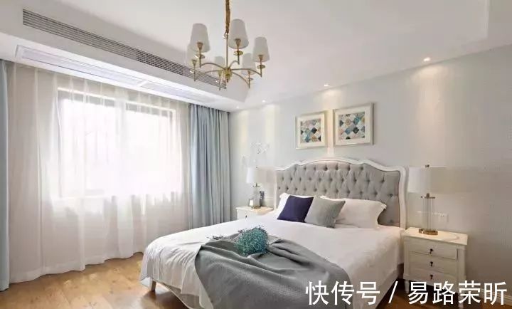 浪漫|145平方清爽浪漫的简美风