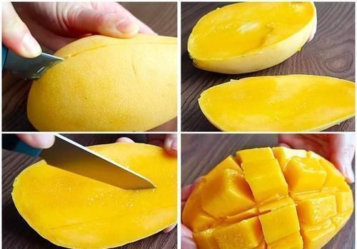 今天才知道，剥芒果皮这么简单，不脏手不流汁，这方法太棒了