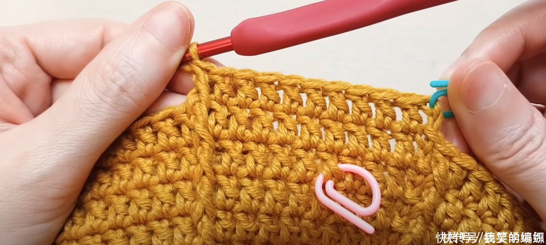 冬夏都可戴的一款帽子,只需换不同的线来钩,出行携带方便可折叠