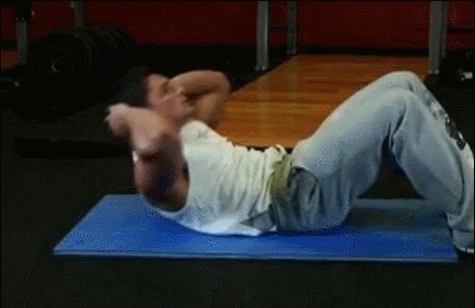 中立位|卷腹锻炼中,做到3个方面,可以避免脖子酸痛