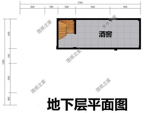 露台|长方形自建房设计平面图，第二款带车库和土灶房，看看是不是你要选的