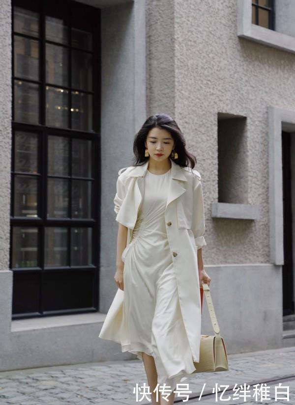 早春不知道怎么穿?从三木那找到3套风衣搭配,优雅又高级,好美