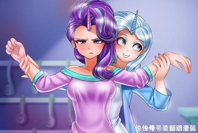 小马宝莉主角团拟人时装秀,紫悦黑丝好漂亮,宇宙公主很霸气