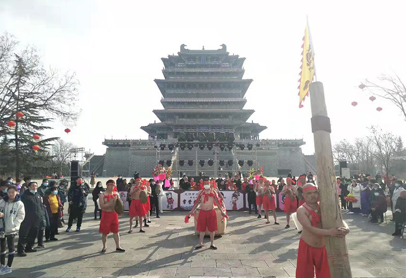 更上一层楼！文旅融合 来山西永济感受浓浓年味