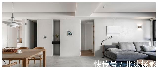 私隐性|130平现代简约装修，学她家连电视墙都省了，进户就给人极度舒适