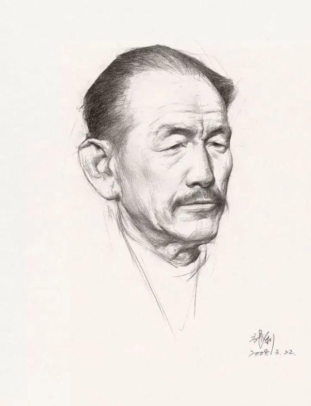 美术系|解放军艺术学院美术系教授，张利素描欣赏！