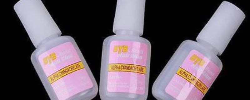 美甲贴片胶水如何洗掉