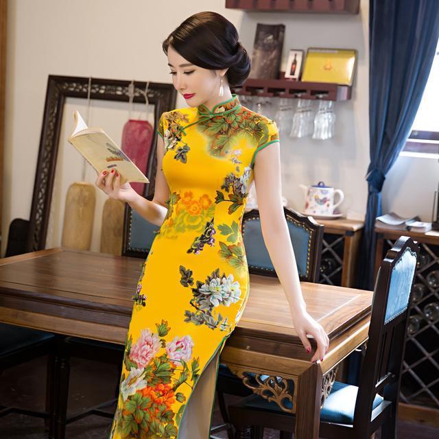 女人味|改良旗袍连衣裙,独具女人味