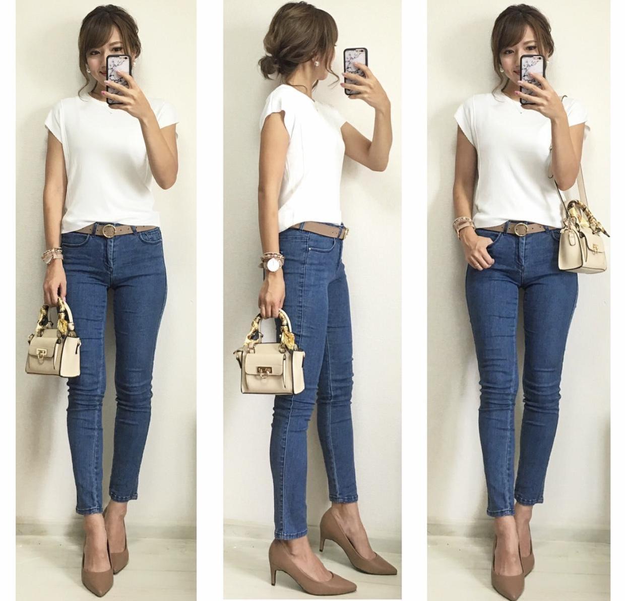 简约|日本小姐姐的简约穿搭又火了,注重细节的搭配,才是真正的高级