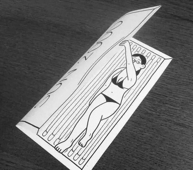 歪果仁@歪果仁脑洞大开,把一张A4纸玩成这样,进来膜拜!!