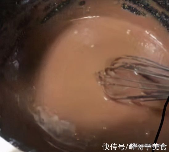 巧克力|烘焙,巧克力半熟芝士蛋糕的做法,奶酪加入巧克力使蛋糕口感更好