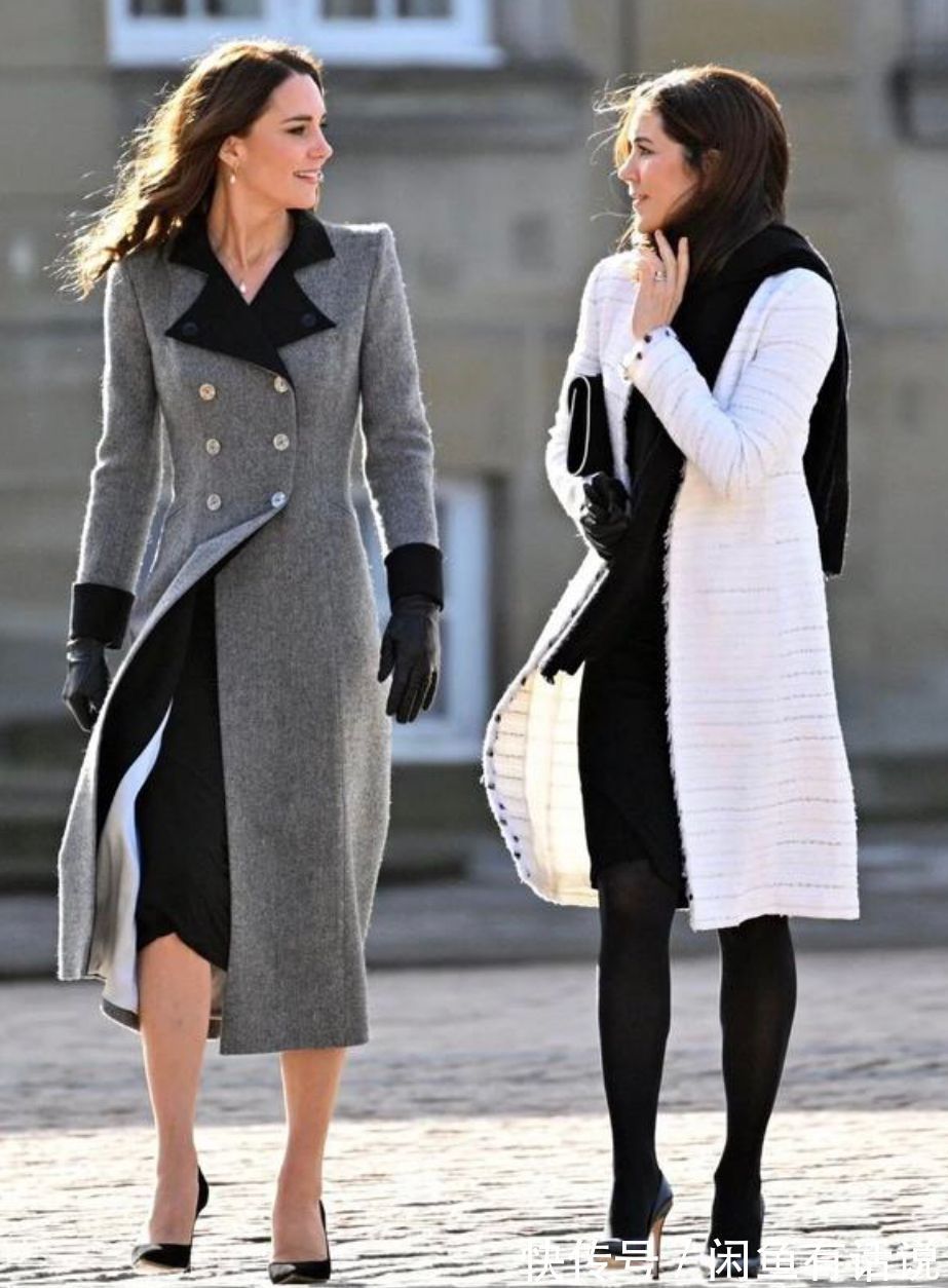 法则 看到凯特和丹麦王妃同框穿“黑白灰”,终于明白什么叫高级气质美