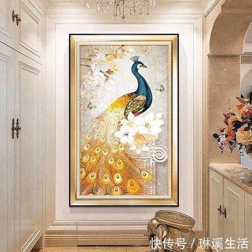 斜形|她家的玄关简简单单，却让人进屋就眼前一亮，淡雅又温馨是我向往的装修