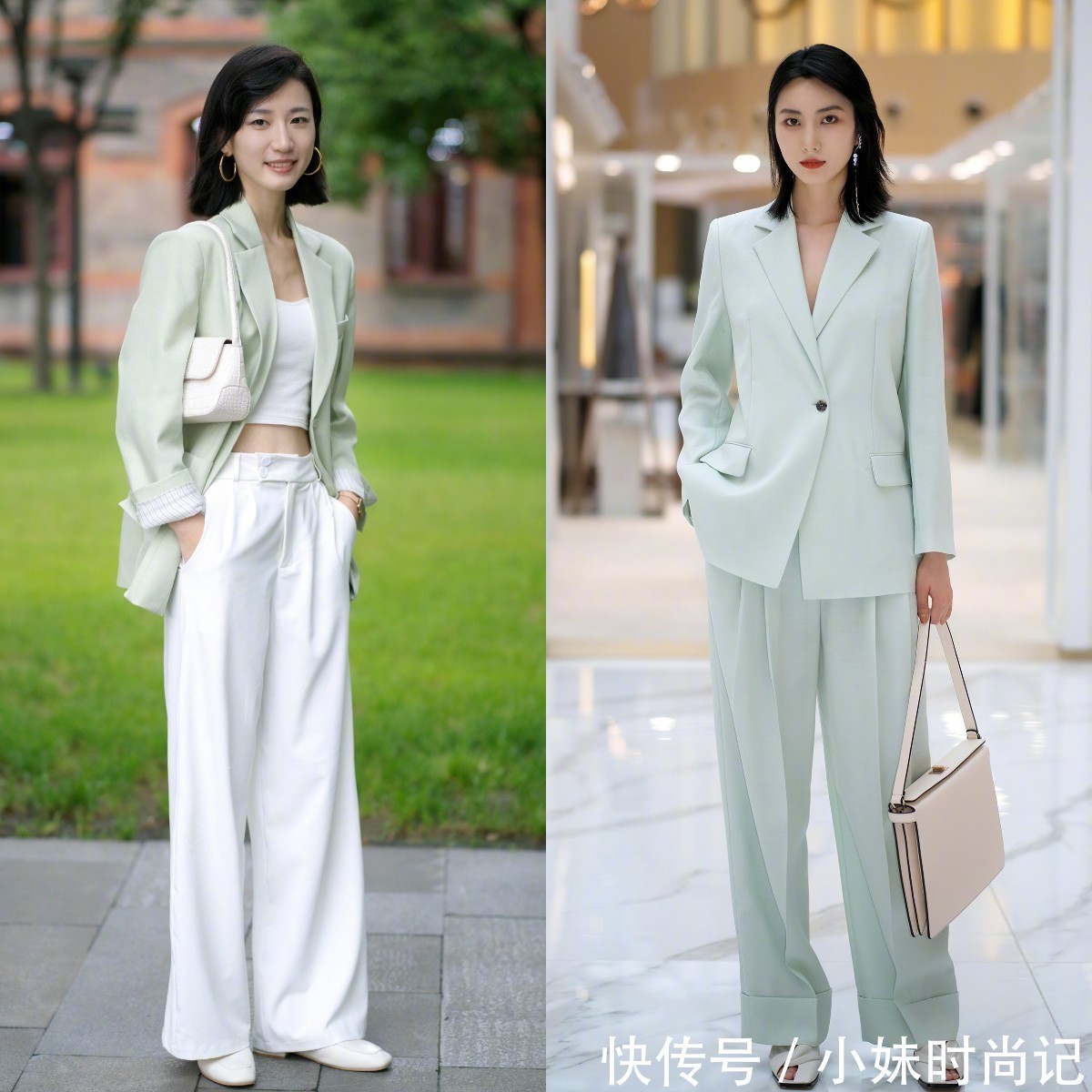 搭配|时尚穿搭:夏季穿阔腿裤,搭配什么上衣?