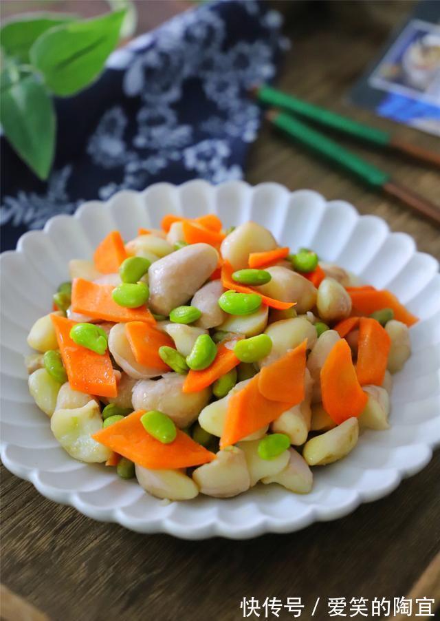 豆子|菱角正当季,简单炒一炒,营养又低脂,江南人的最爱