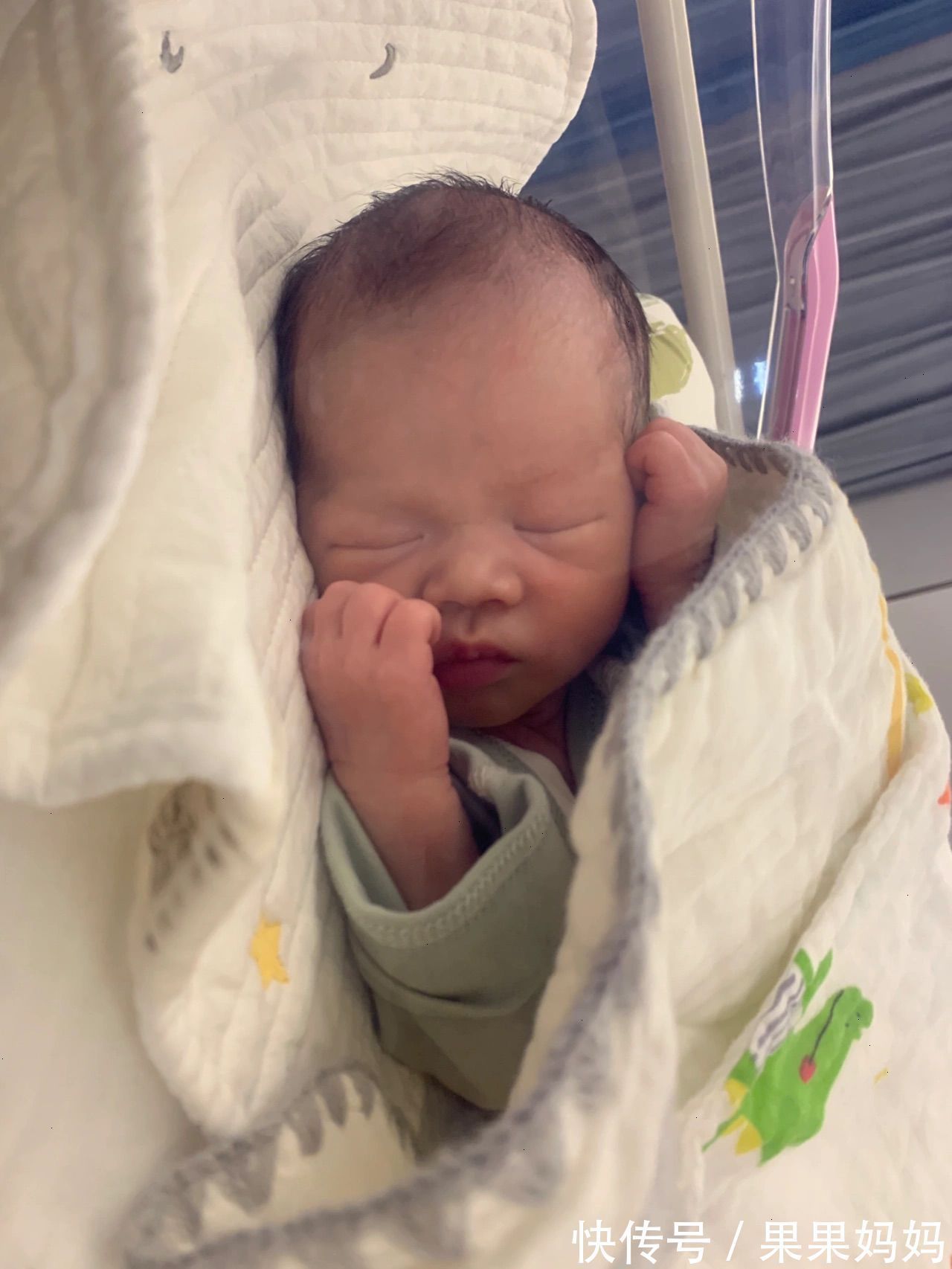 呼吸气|20分钟卸货,超快无侧切无撕裂顺产7.66斤