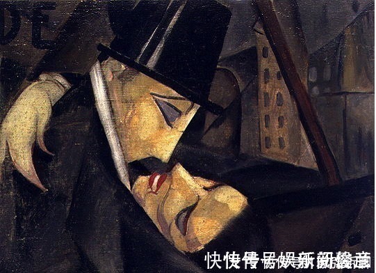 叔母$开绿色布加迪的自画像:奢华与美貌的极致,一生放荡不羁的女画家