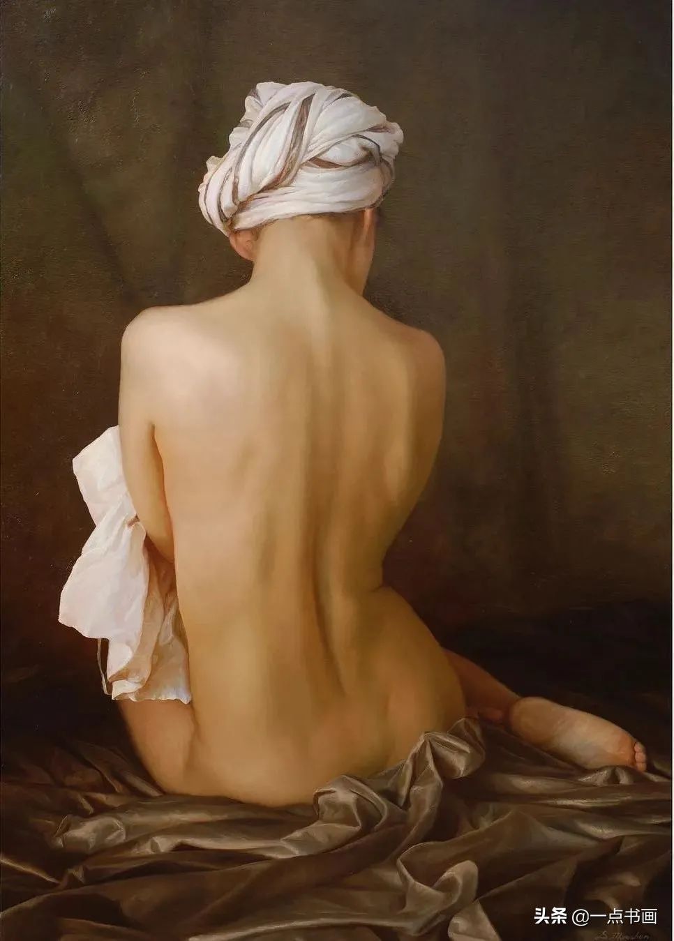 绘画|她痴迷于画那些睡觉觉的美女,青春清纯,宁静唯美