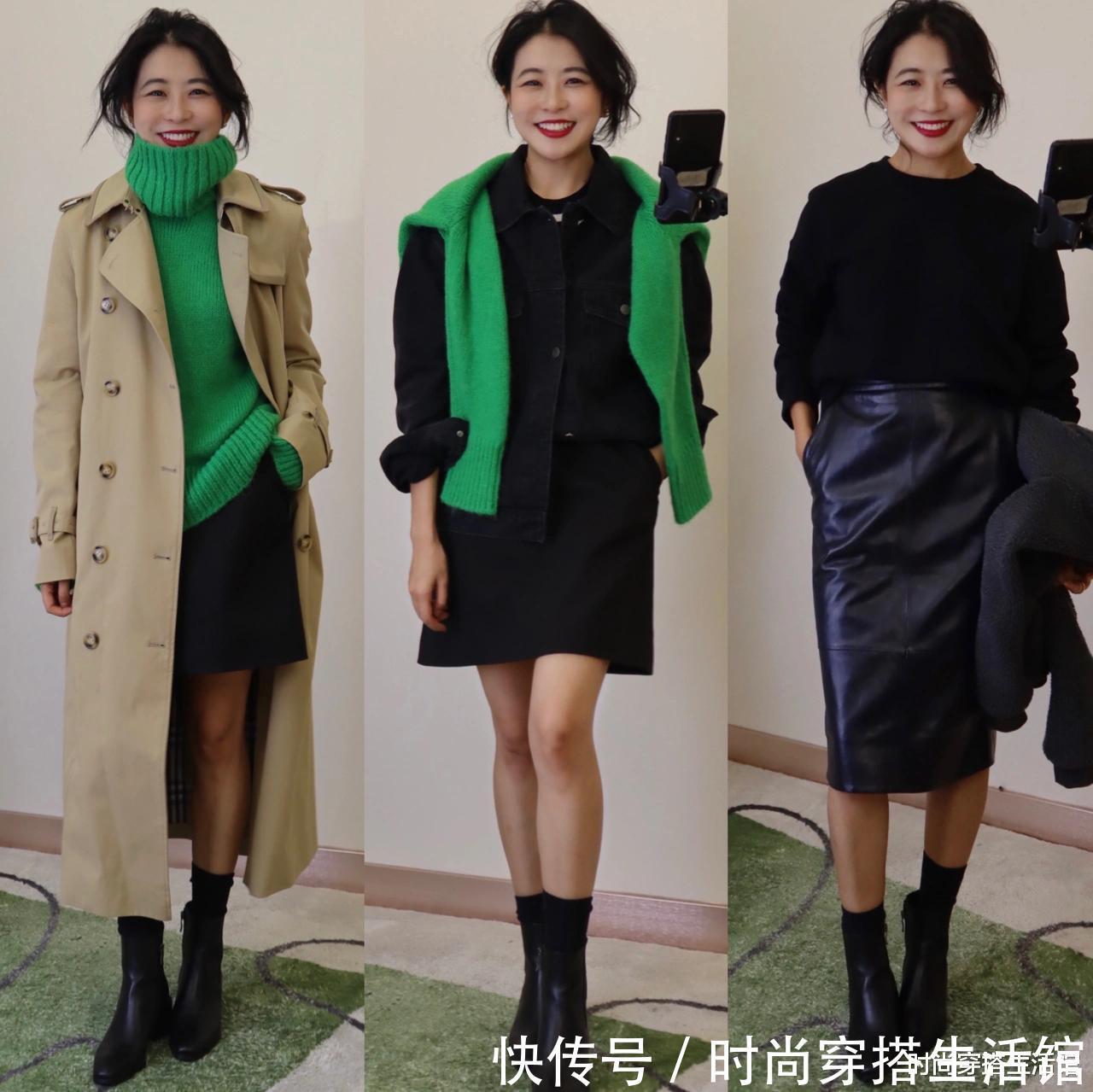 穿搭|小个子深冬怎么穿?这21套秋冬简约风穿搭示范,照着穿时髦又显高