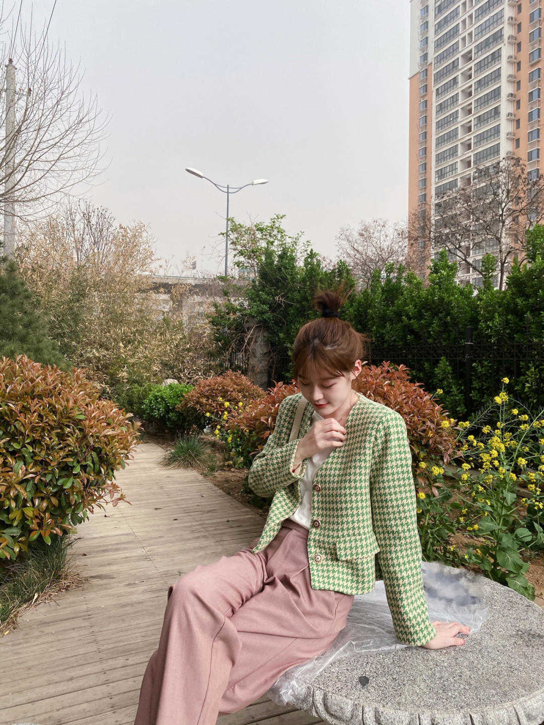 阔腿裤|普通人的日常小香风外套可以这样穿搭，照搬都很美