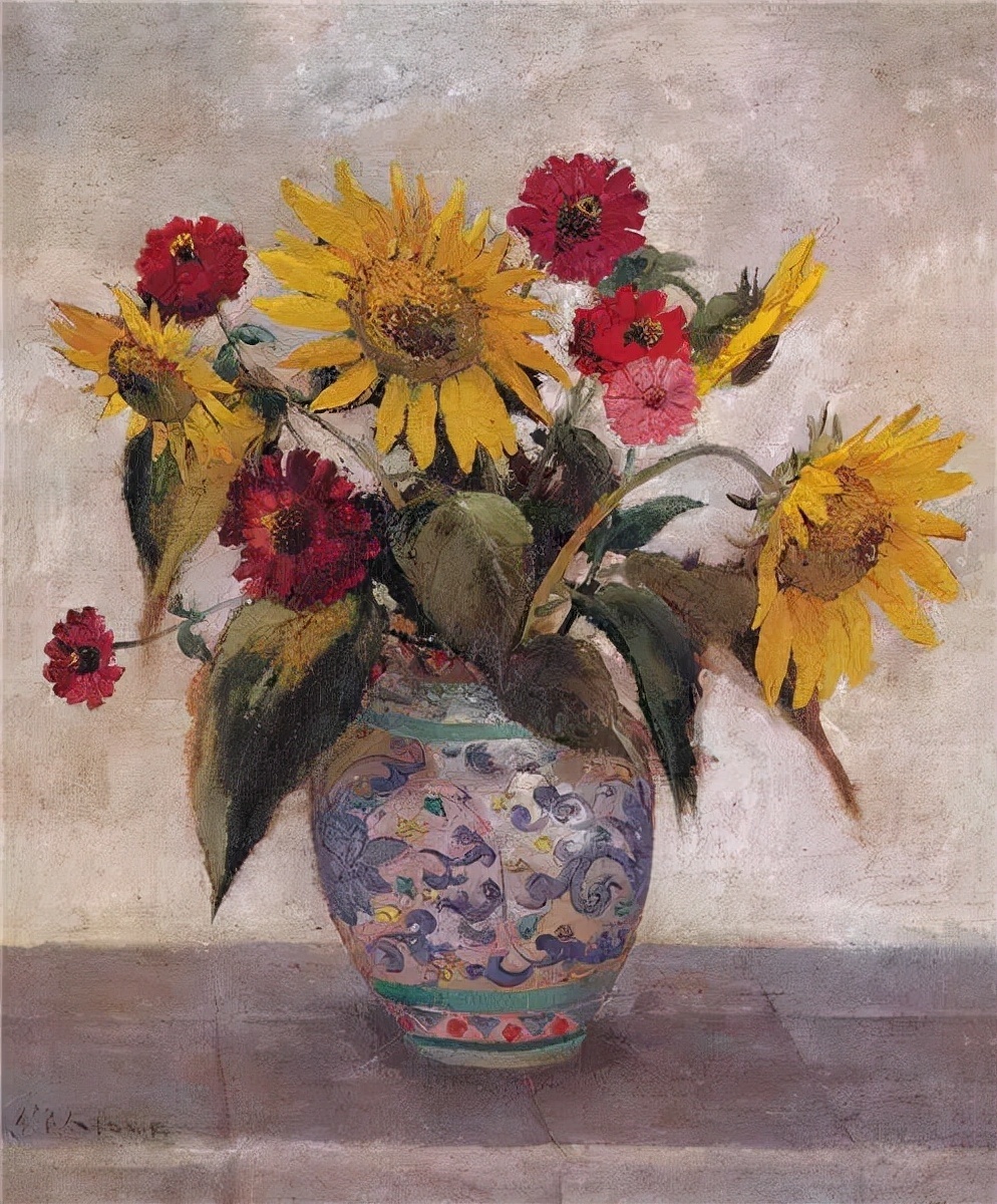 画稿!吴作人吴老先生画稿