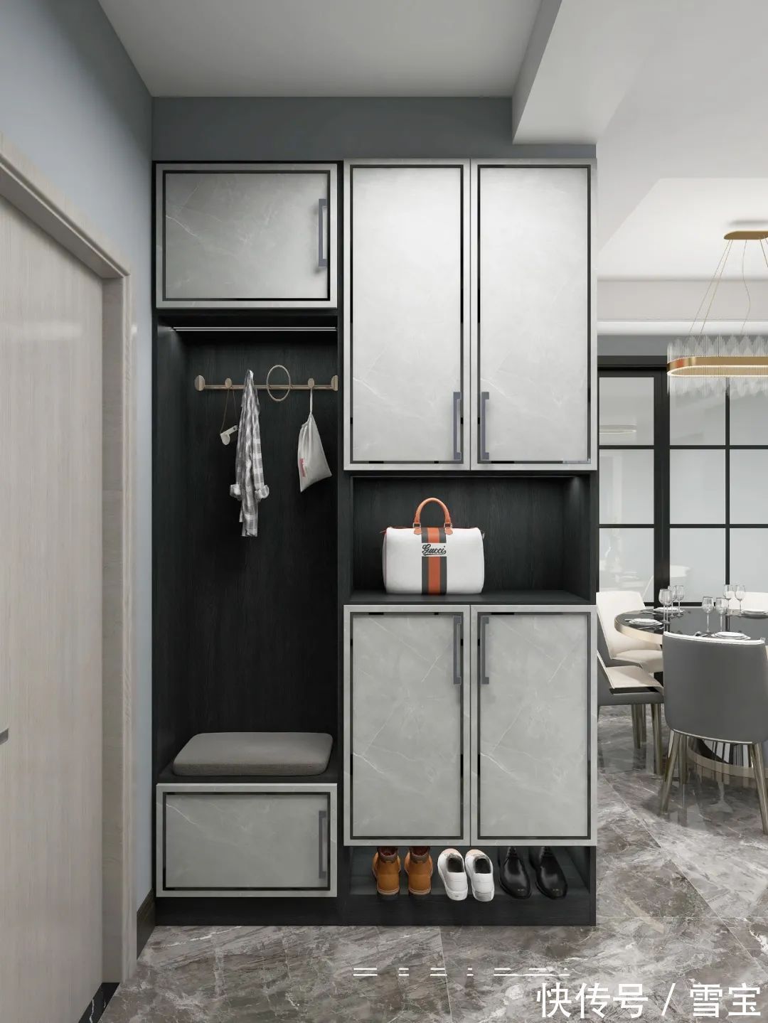 定制|定制鞋柜“千篇一律”,实用设计“万里挑一”!