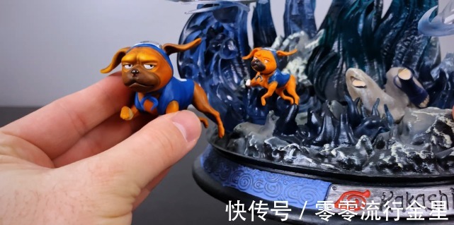 手办|火影600手办VS6000雕像,卡卡西质感差距明显,须佐彰显细节