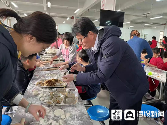 刘建永&传承 | 潍坊蓝海学校“庆元旦饺子文化节”系列活动