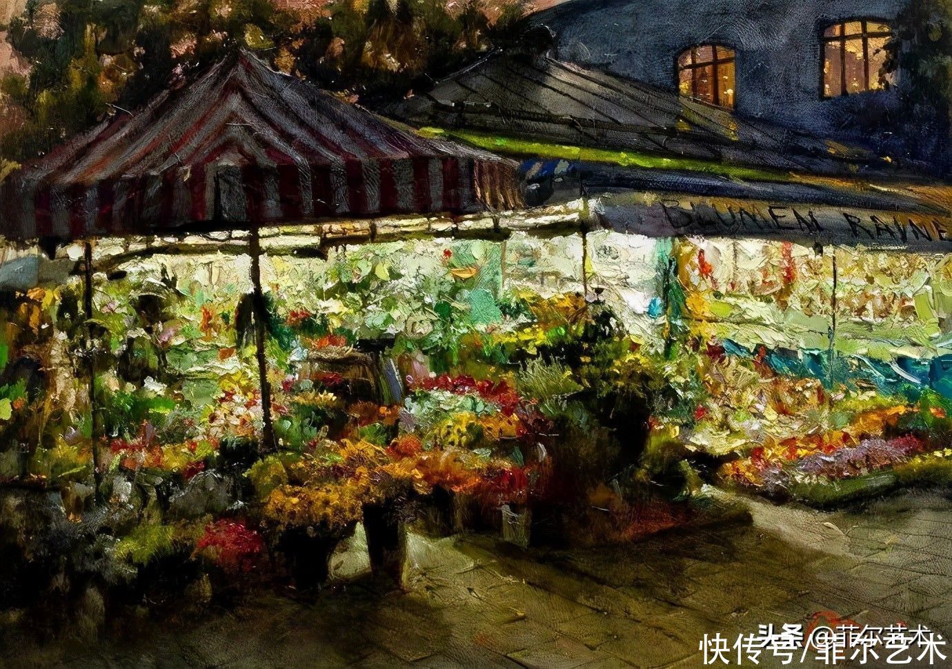 特罗菲莫夫|特罗菲莫夫独特的风景油画作品，每一张都叫绝了，真的很美