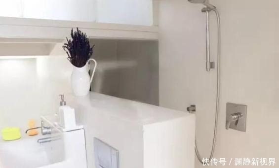 展示台|20㎡超小迷你房，日常生活功能区齐全，大胆又精致的设计