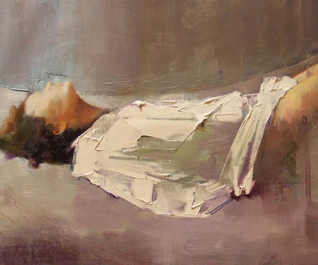 油画颜料|她以生动、动感和现代的笔触,描绘画面