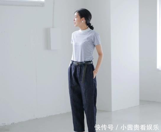 基础款|日本主妇的初夏穿搭,一身基础款,飒爽又干净,穿出高级范儿!