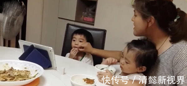 妹妹|哥哥不好好吃饭,两岁多的妹妹一招制服,想生二胎
