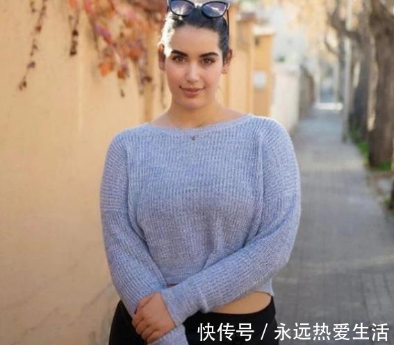 健身|170斤法国大码模特,拥有天使面孔,健身多年,塑造性感曲线!