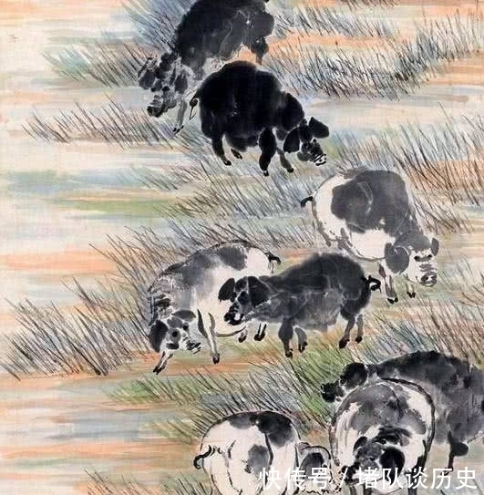 小猪|王梦白画11只猪卖29万,而此人画1只小猪,却卖了2000万!