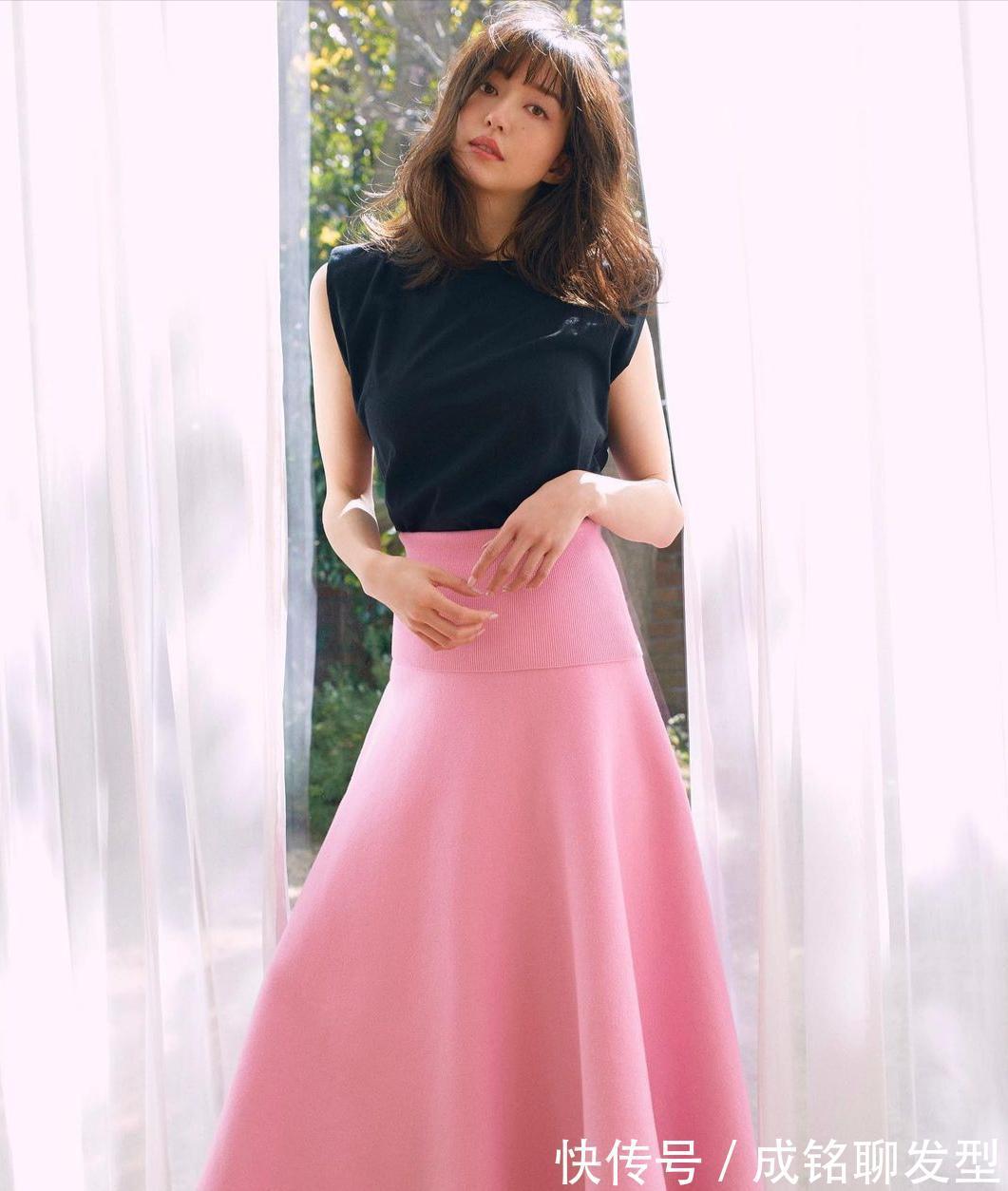 单品|基础款穿出高级感,日本达人松岛花才是时髦精,简单优雅又养眼