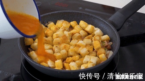 苕面窝|5分钟做好快手早餐!简单营养,2块钱就搞定