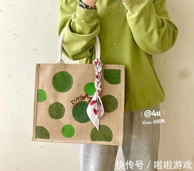 蕾丝 最近风超大的MUJI麻袋DIY,带着孩子一起做!