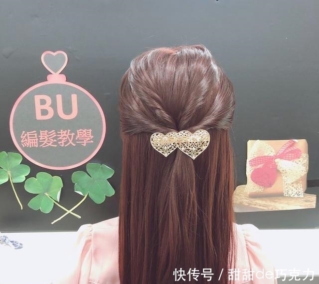 直发|搜罗给长直发女性的10种公主头编发!让直发的魅力发挥到极点