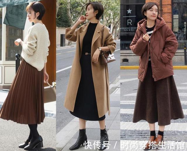 小个子|羽绒服又厚又土?试试这些“新潮”穿法,时髦又保暖,超美
