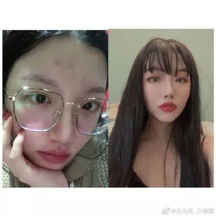 换头术|化妆可以厉害到什么地步女生化妆前后的差别,就像整容了一样