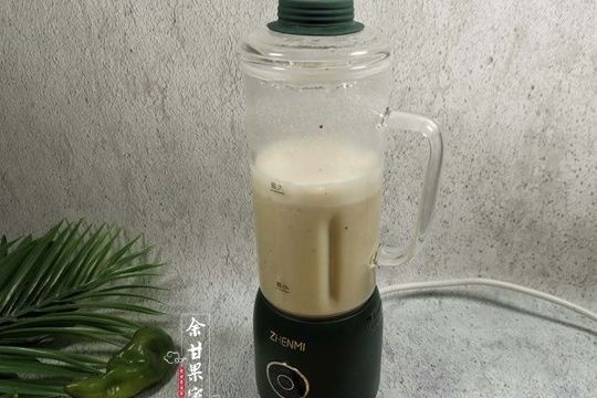 我的早餐饮品，用这两种食材磨豆浆，香甜好喝，一次不到2元