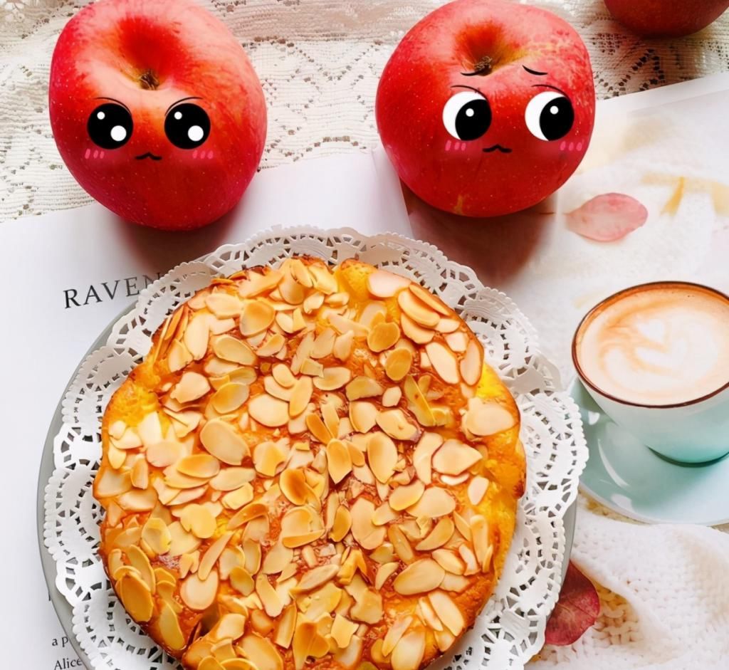  苹果|网红苹果千层蛋糕，奶香浓郁，不用打发就能搞定