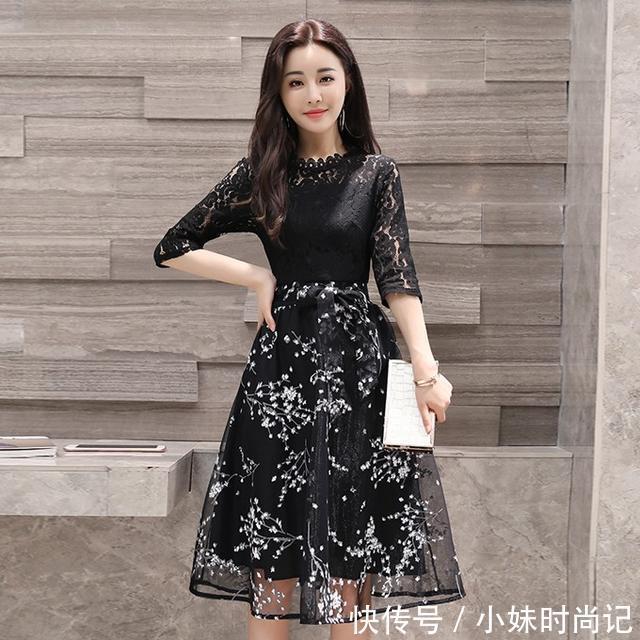 连衣裙|遮盖小肚腩甩掉水桶腰的连衣裙,每款都很有气质,让你变得更完美